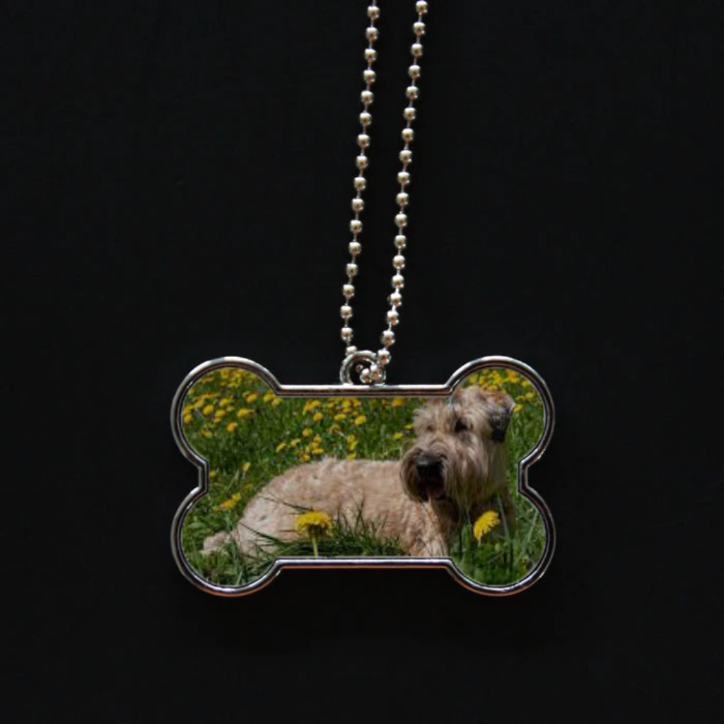 Sublimation Aluminum Dog Tag Necklace - Bone