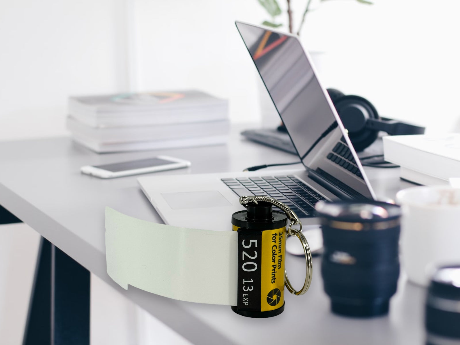 Sublimation Camera Film Roll Keychain