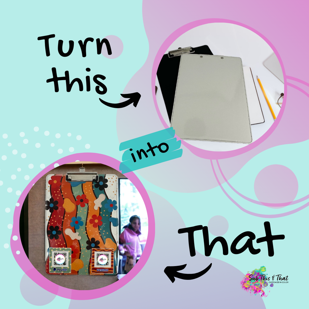 Sublimation Clip Board