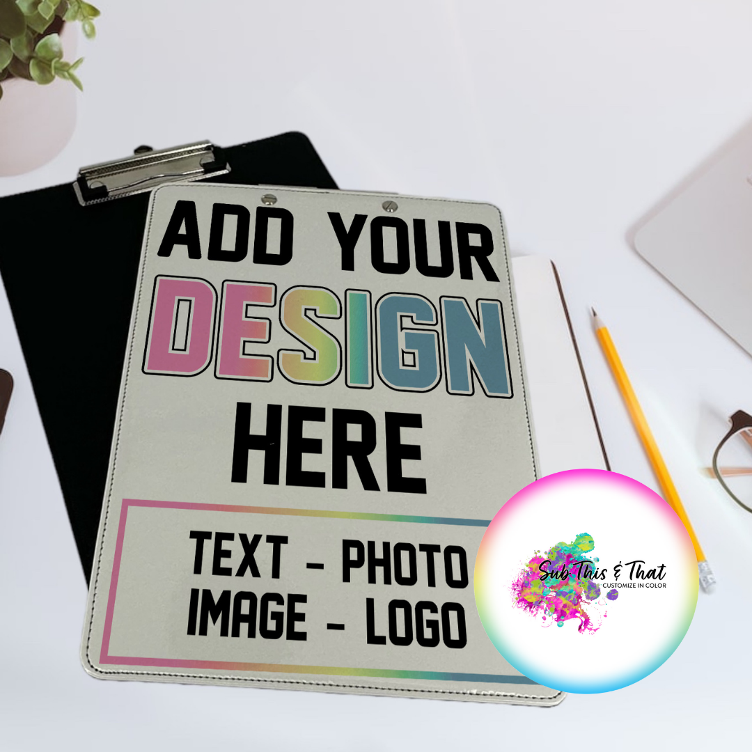 Sublimation Clip Board