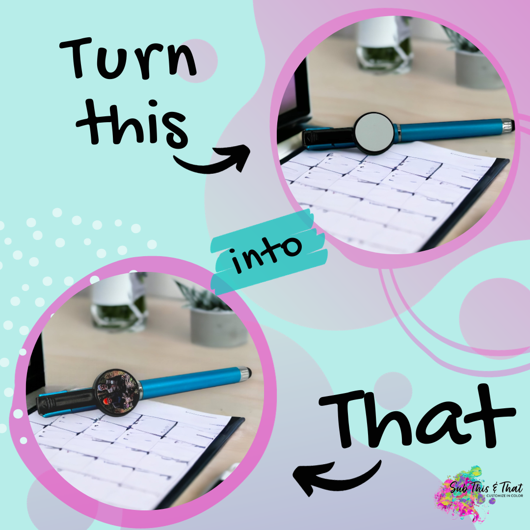 Sublimation Gel Pen / Stylus