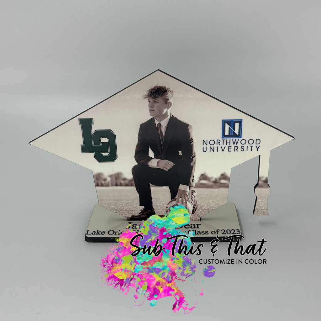 Sublimation MDF Graduation Cap Stand