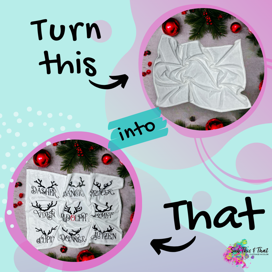 Sublimation Soft Baby / Throw Blanket