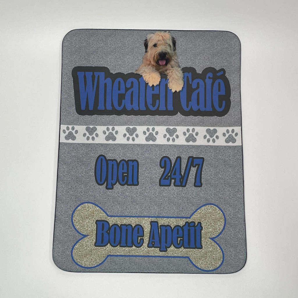Sublimation Neoprene Pet Mat - 17x13 inch