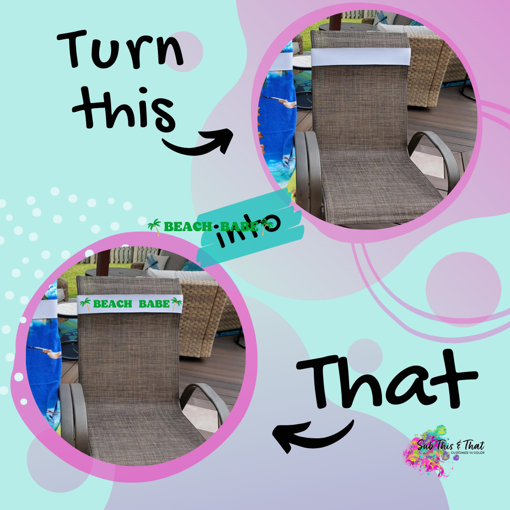 Sublimation Neoprene Towel Band