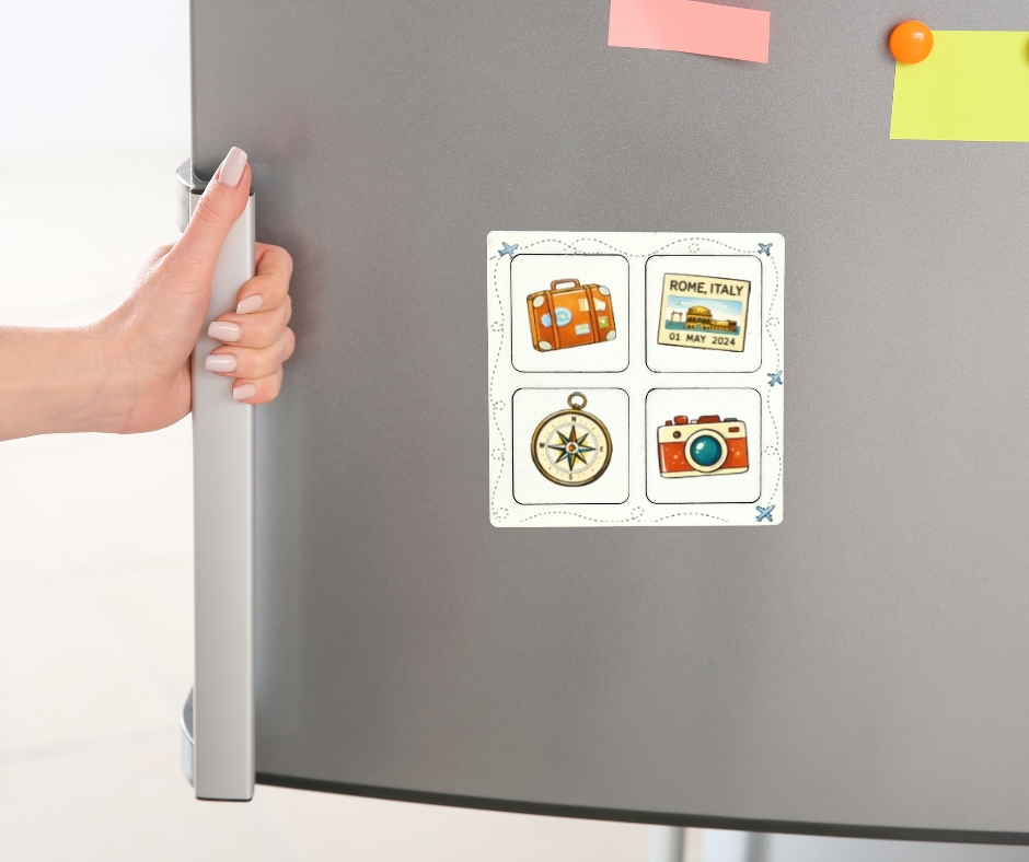 Sublimation MDF Fridge Photo Magnet