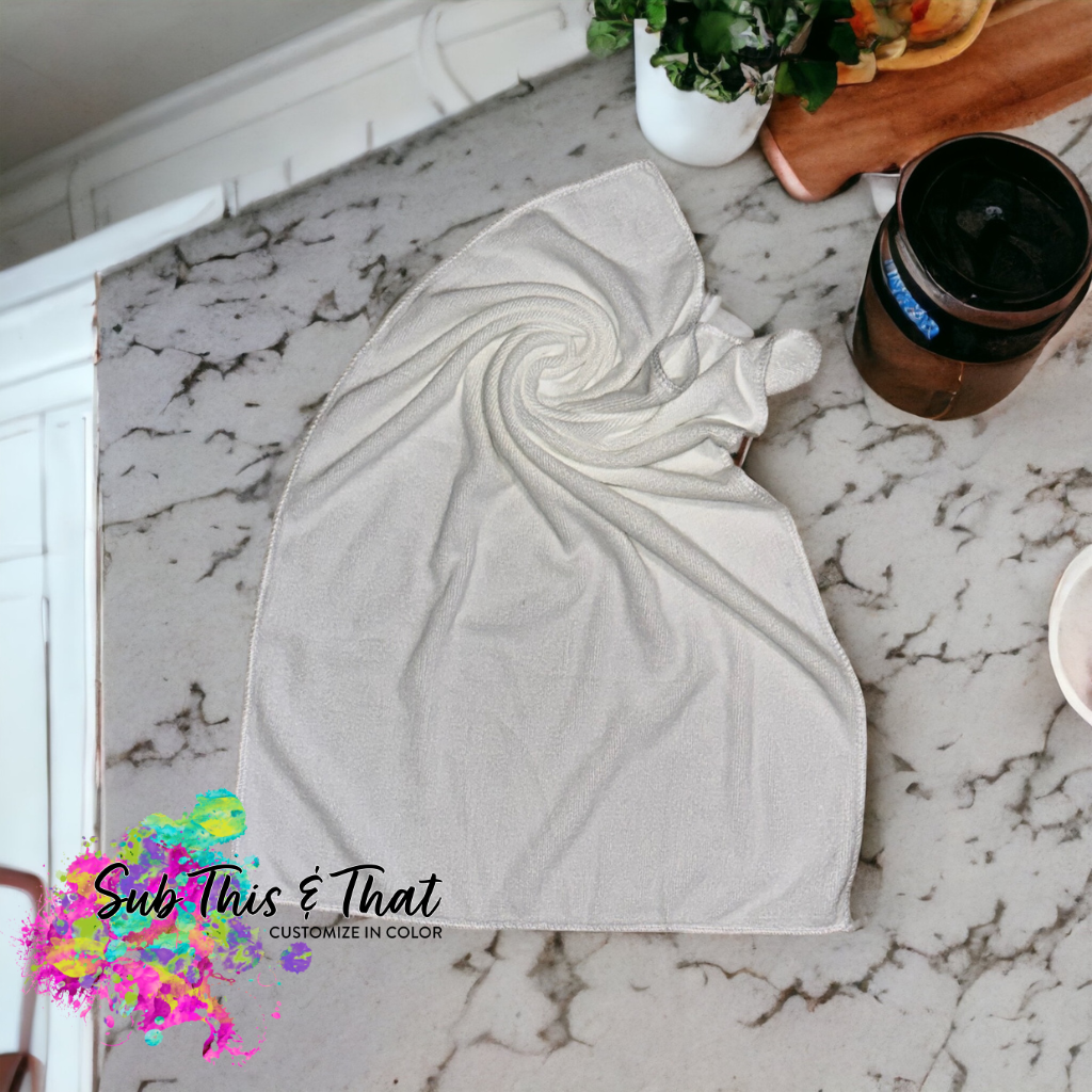 Sublimation Tea Towel Microfiber Towel 15x24 inch