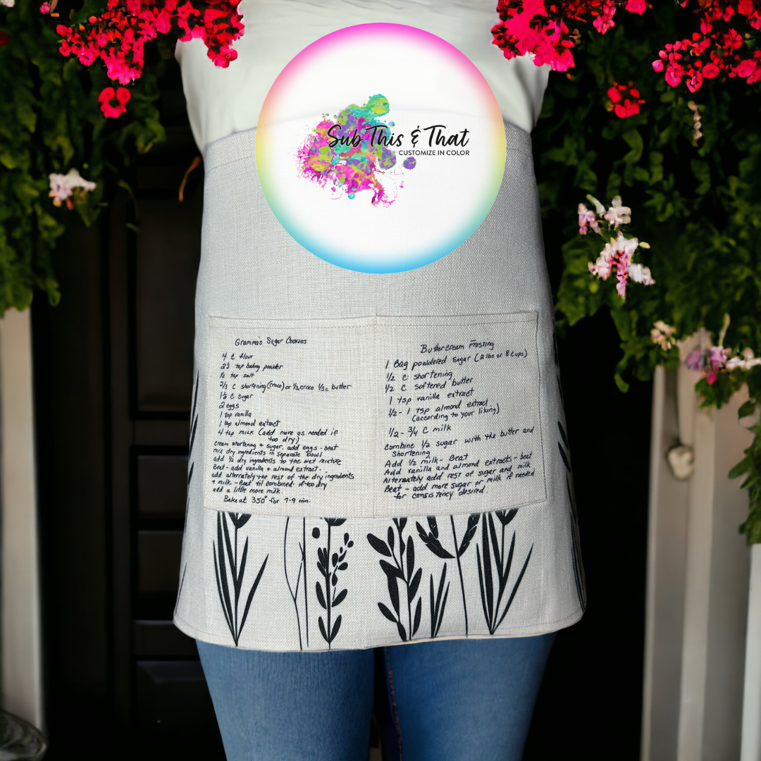 Sublimation Waist Apron