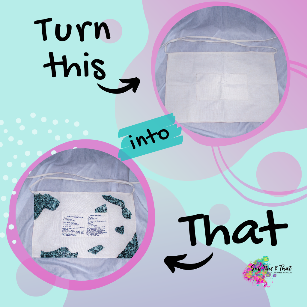 Sublimation Waist Apron