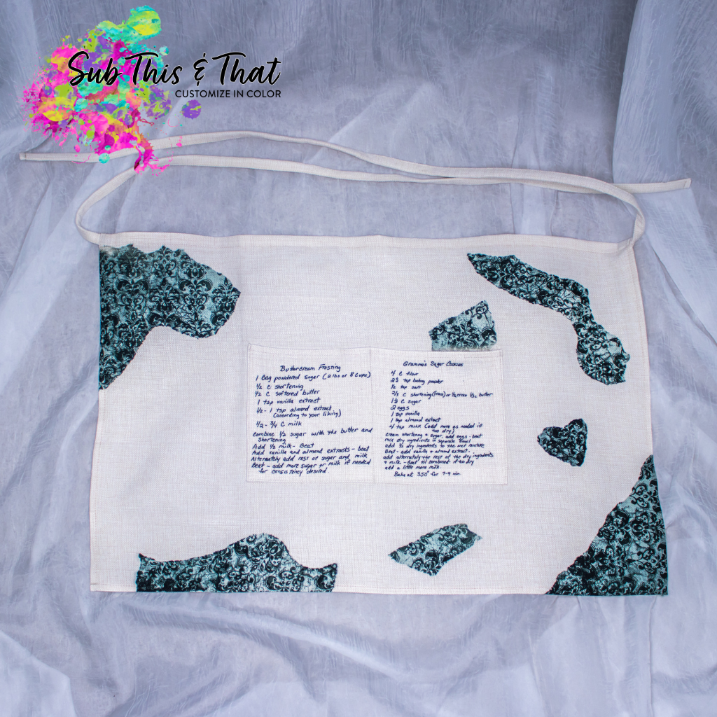 Sublimation Waist Apron