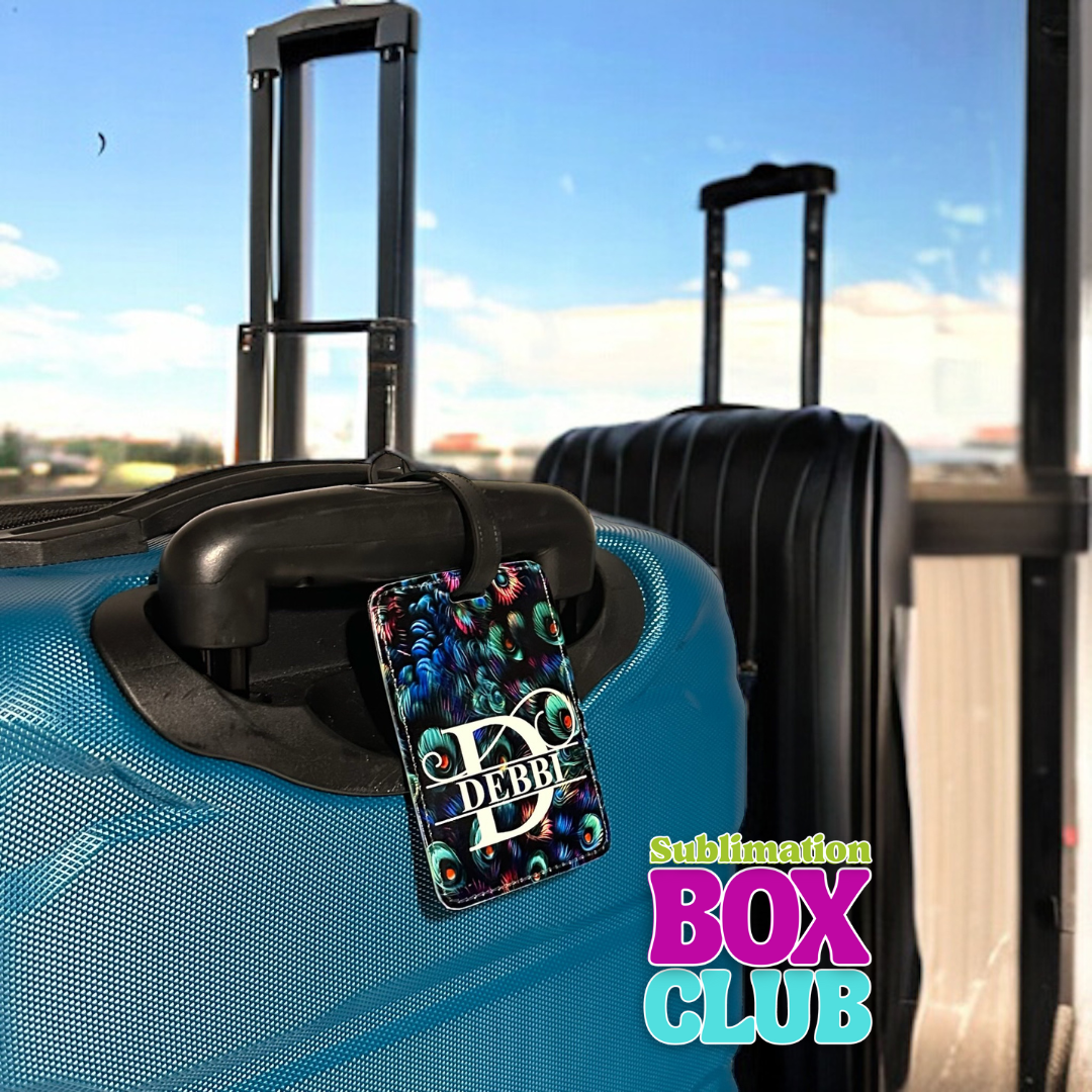 Sublimation PU Leather / Mesh Luggage Tag