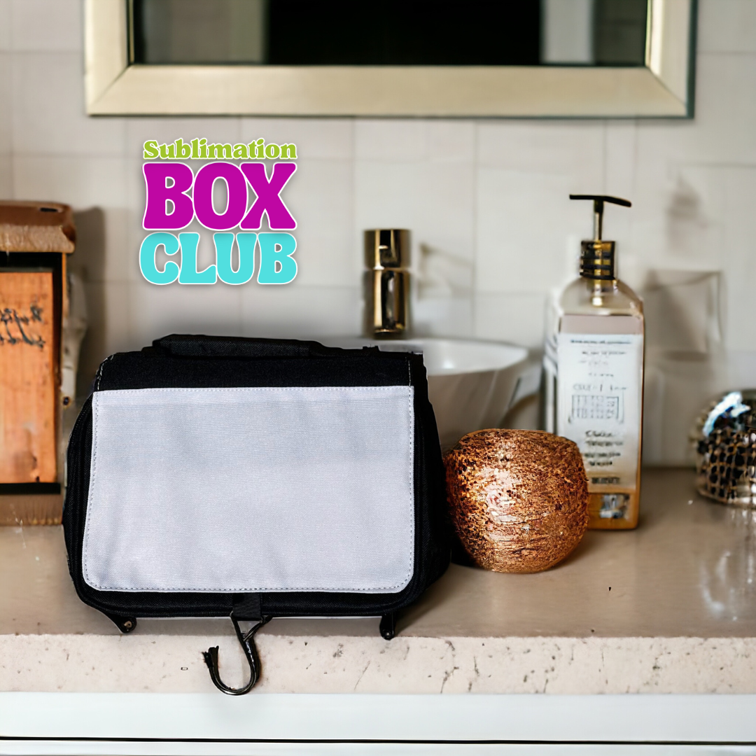 Sublimation Toiletry Cosmetic Hanging Bag subthisandthat