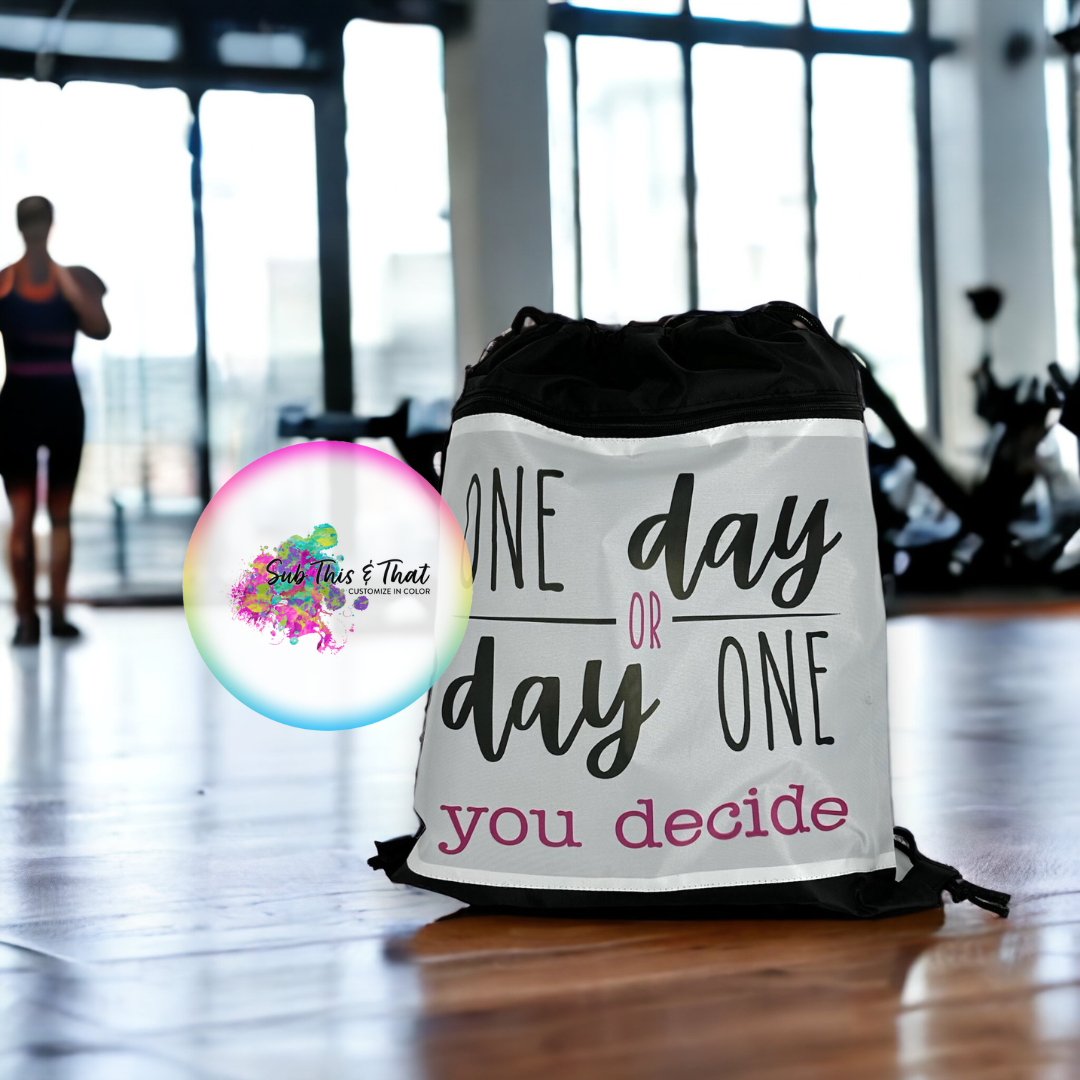 Sublimation Drawstring Backpack