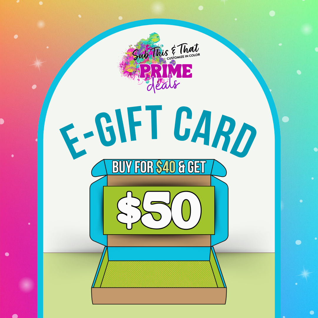 Buy A $40 Gift Card And Receive A $50 Digital Gift Card - Sent Via Email