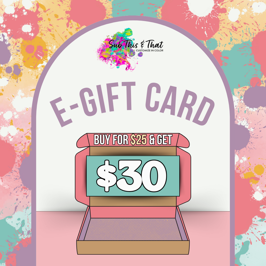 Buy A $25 Gift Card And Receive A $30 Digital Gift Card -  Sent Via Email