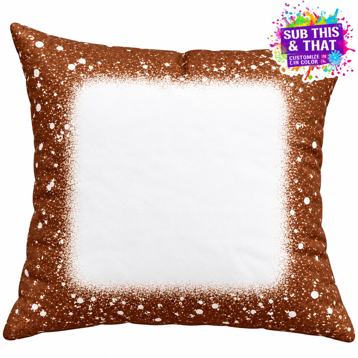 Bleach Faux Pillow Cover