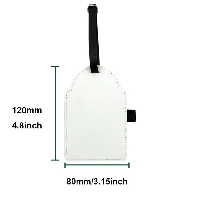 PU Leather Sublimation Golf Tee Set