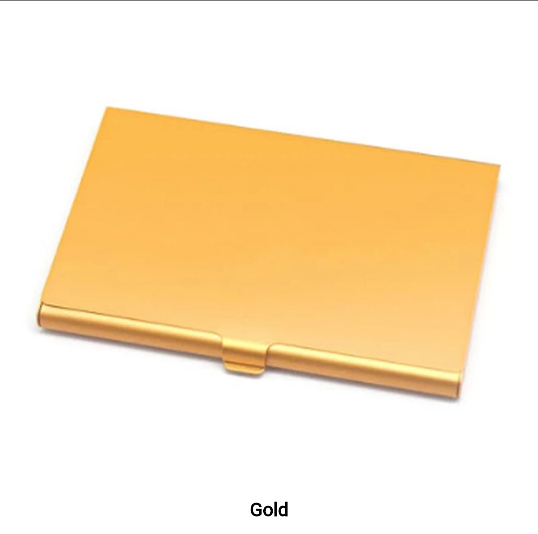 Sublimation Colored Metal Business Card Holder