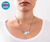 Sublimation Metal 'I LOVE YOU' Necklace