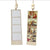 Sublimation 4-Block Ornament – Interlocking Wood Ornament With Gift Bag