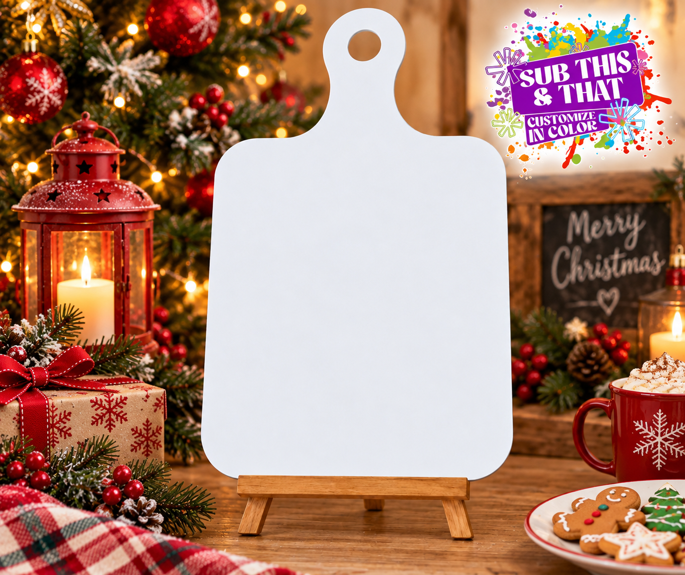Decorative MDF Sublimation Cutting Board