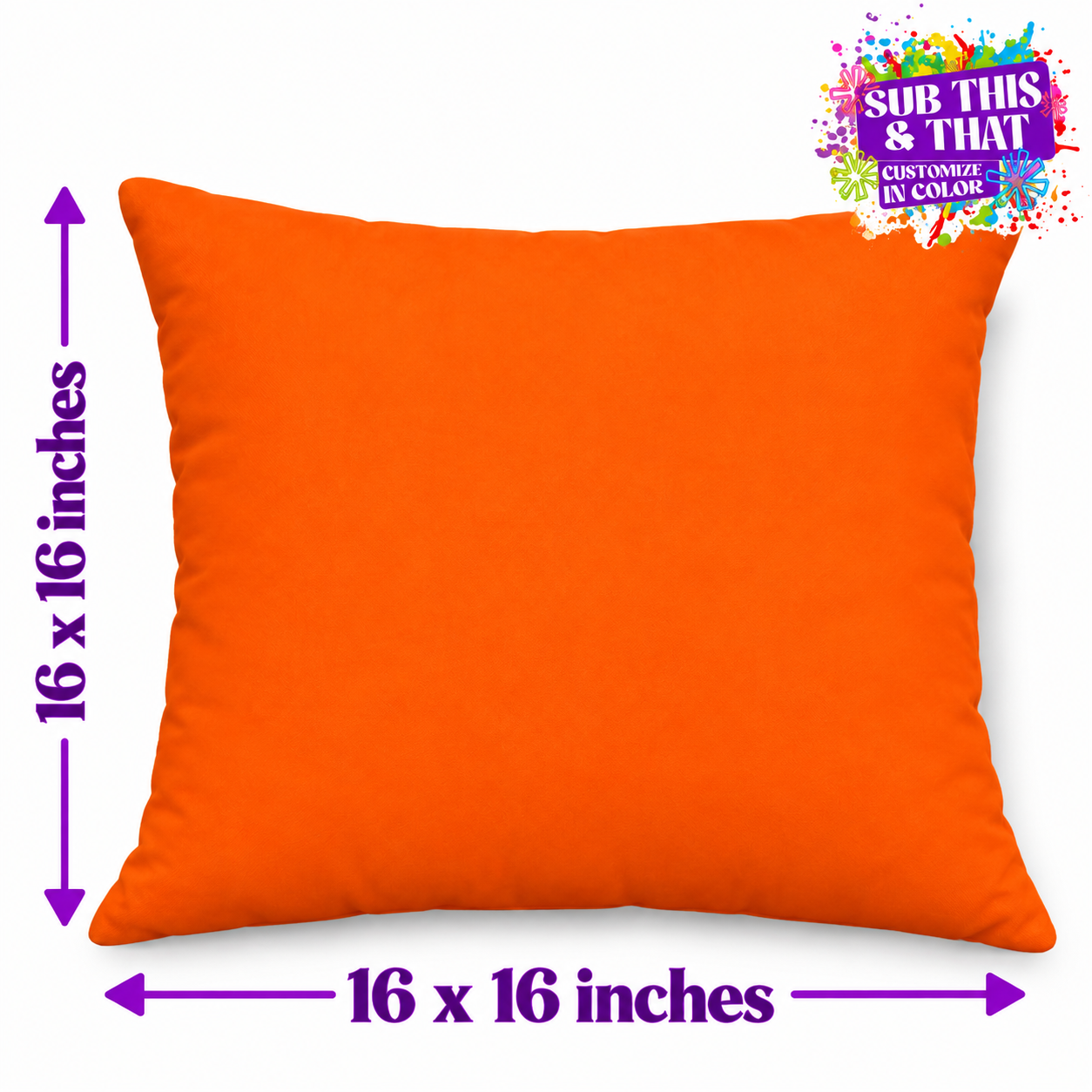 Sublimation Polyester Pastel Pillow Cover