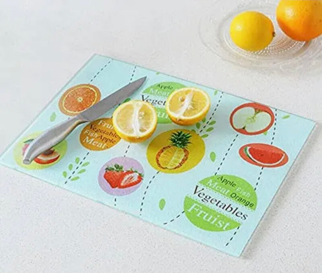 Sublimation 11" x 7.9" Tempered Glass Cutting Board / Trivet