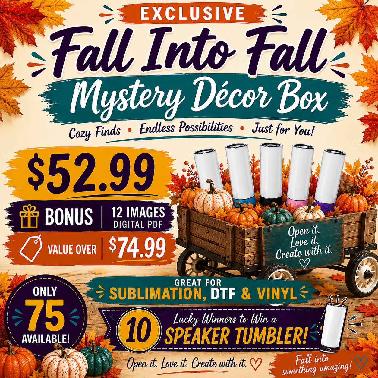 FALL INTO FALL — Mystery Décor Box