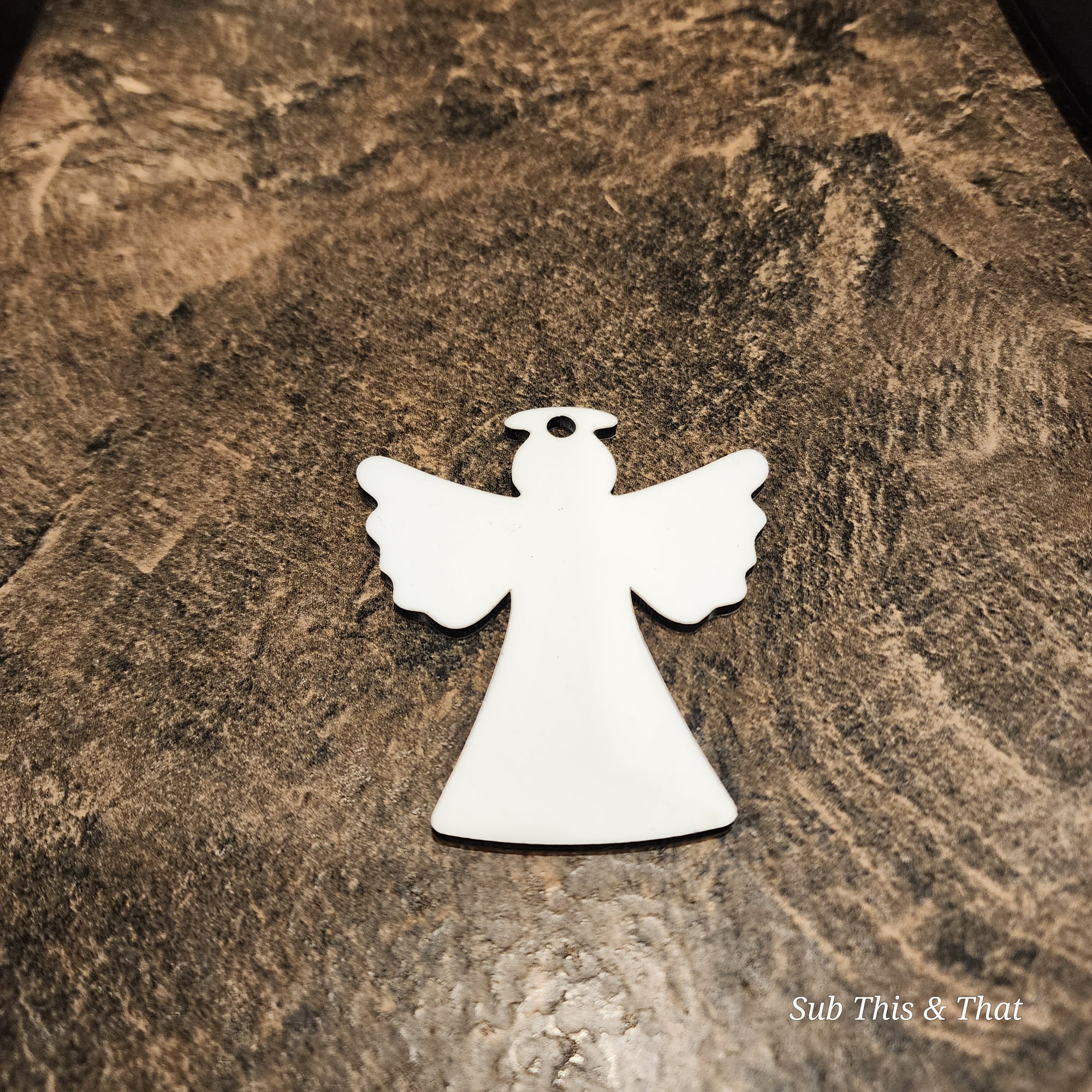 Sublimation MDF Angel Ornament