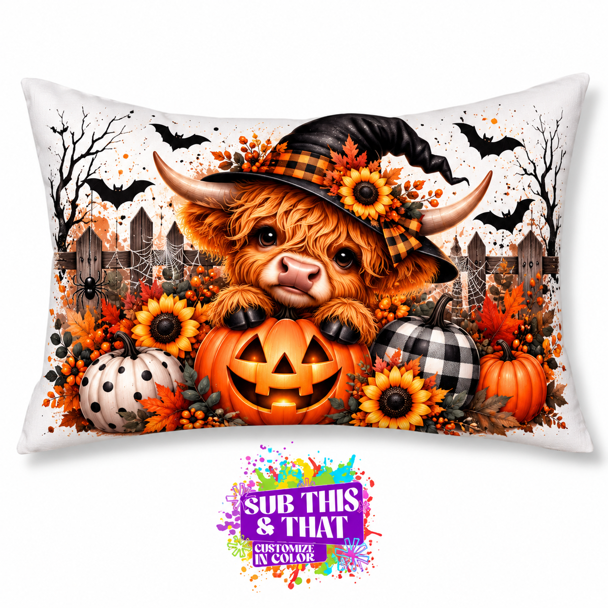 Sublimation Satin Lumbar Pillow Cover - 12 x 20" (Cover Only, Insert Not Included)