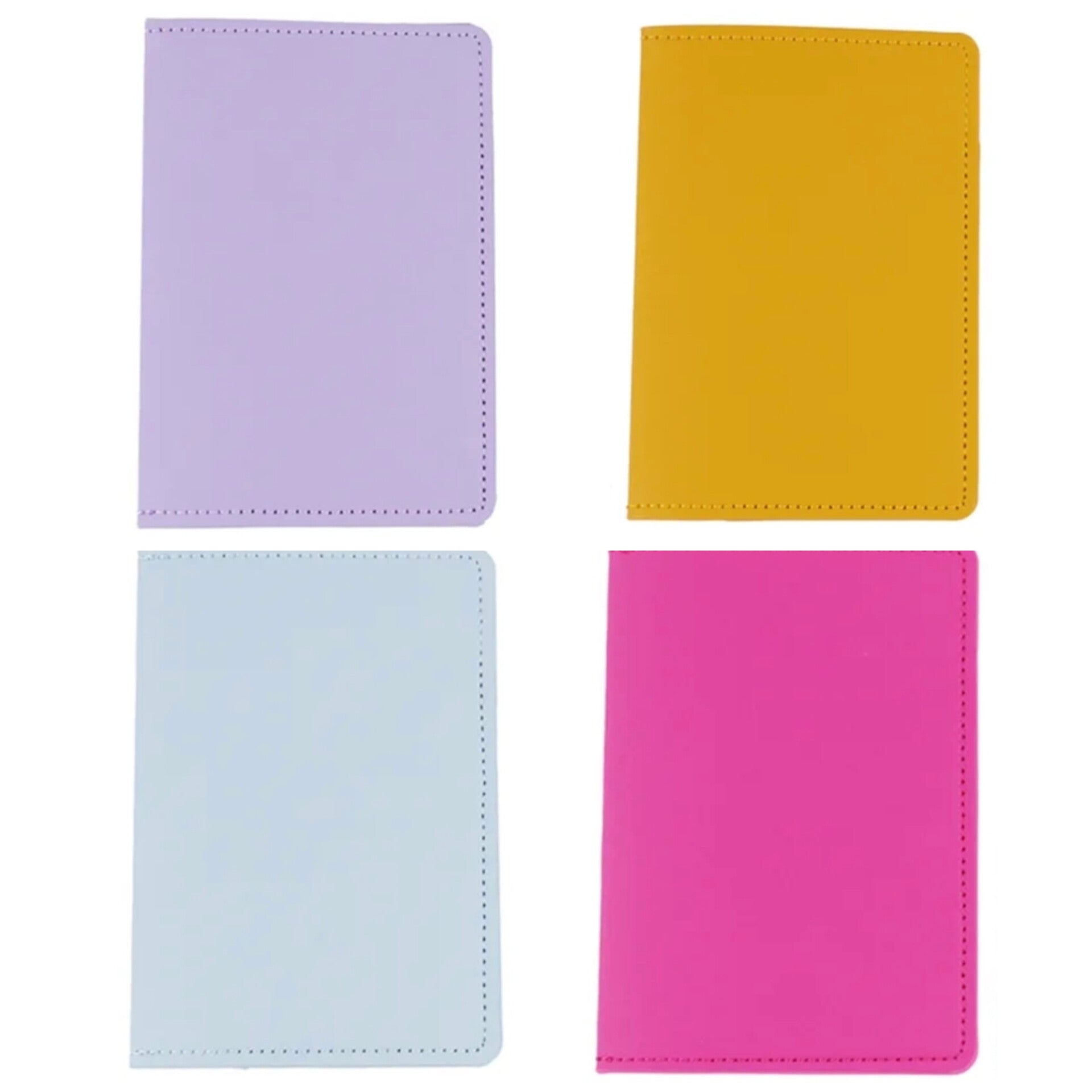 Sublimation Faux Leather Passport Holder