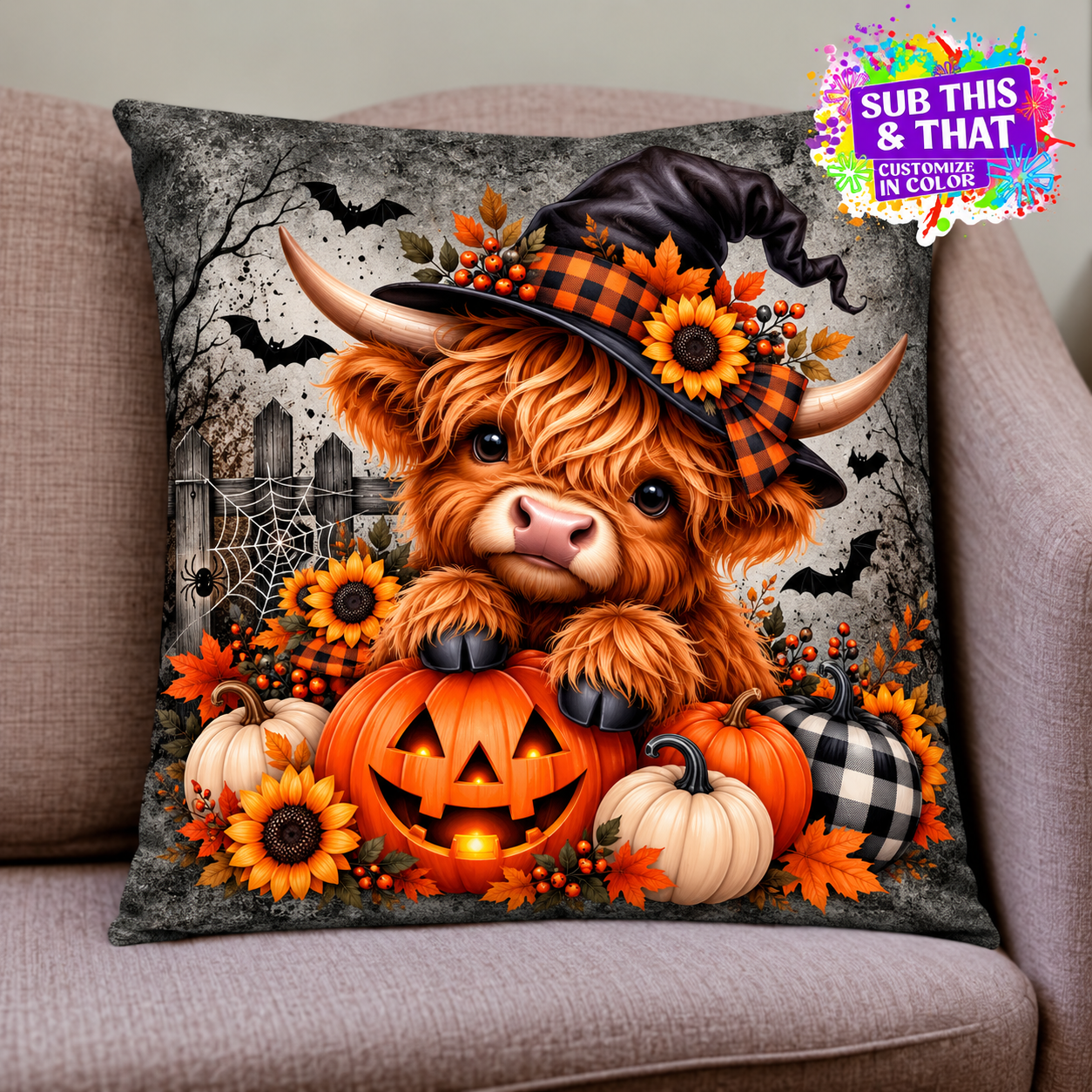 Sublimation Pillow Cover- Faux Leather