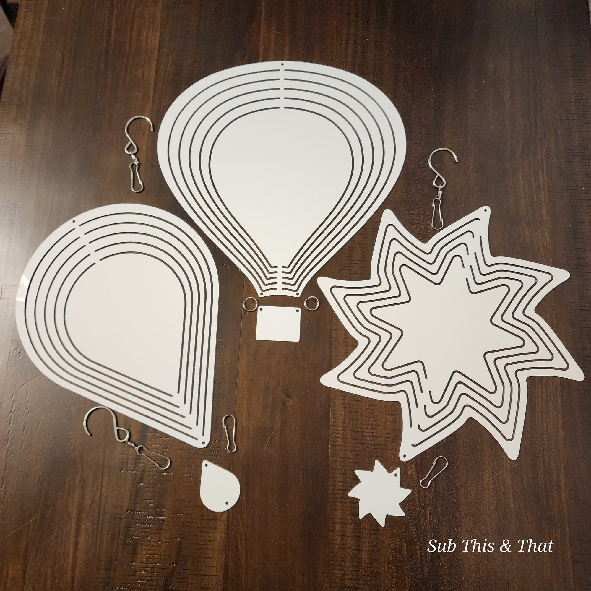 Sublimation Spring 10" Windspinner | 3 Styles