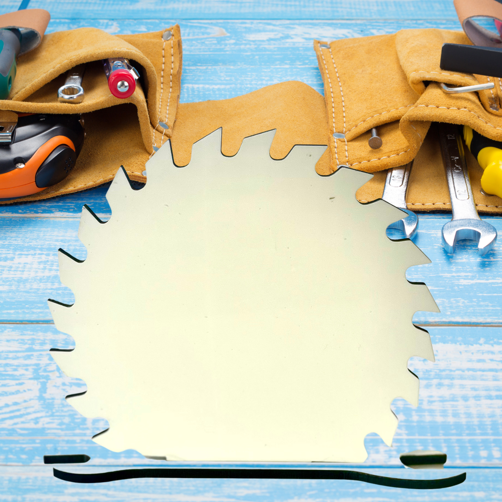 Sublimation MDF Saw Blade / Wrench Frame