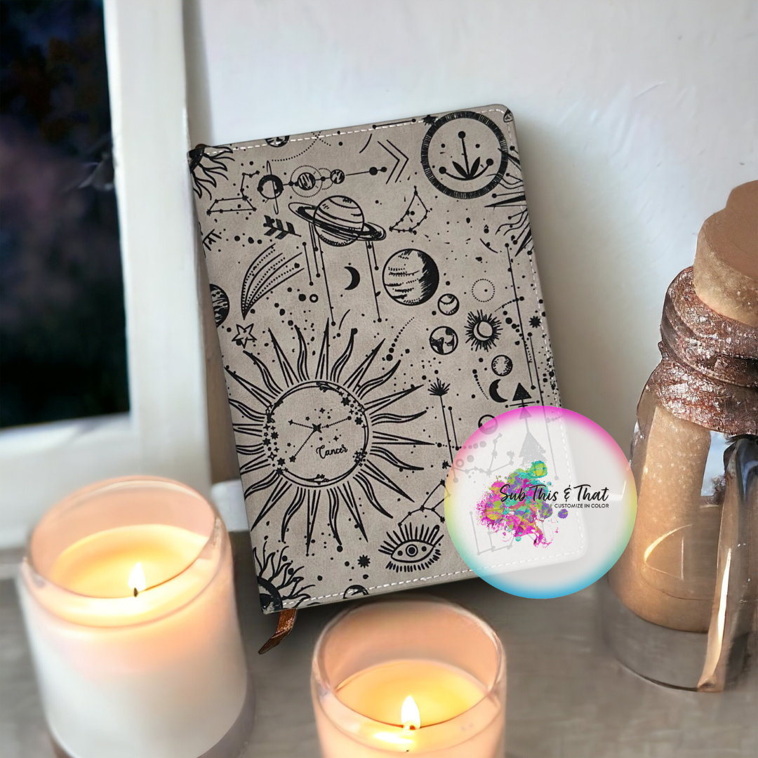 Sublimation PU Leather Multicolor Journal