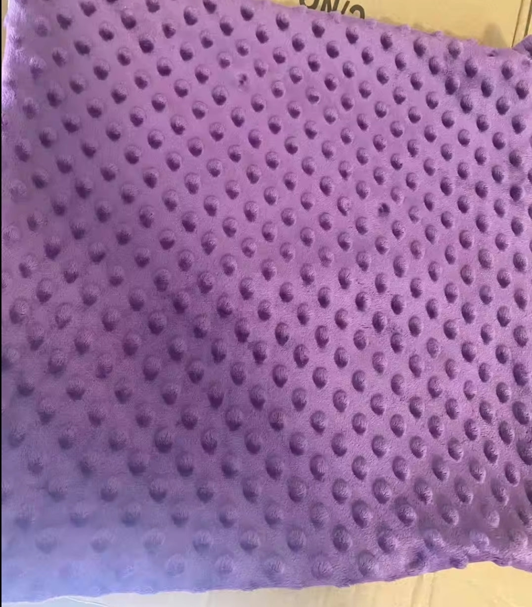 Minky Dot Sublimation Pillow Cover – 15.75" x 15.75" One-Sided Blank