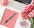 Sublimation Ballpoint Silver Pen With Shrink Wrap