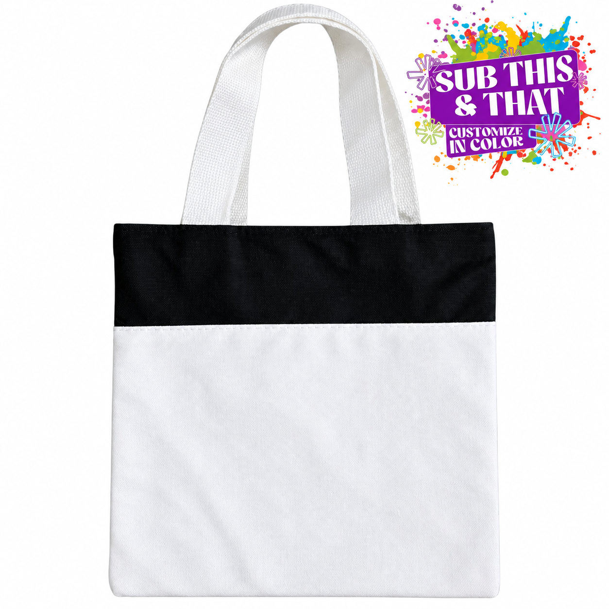 Sublimation Halloween Trick or Treat Kids Candy Bag