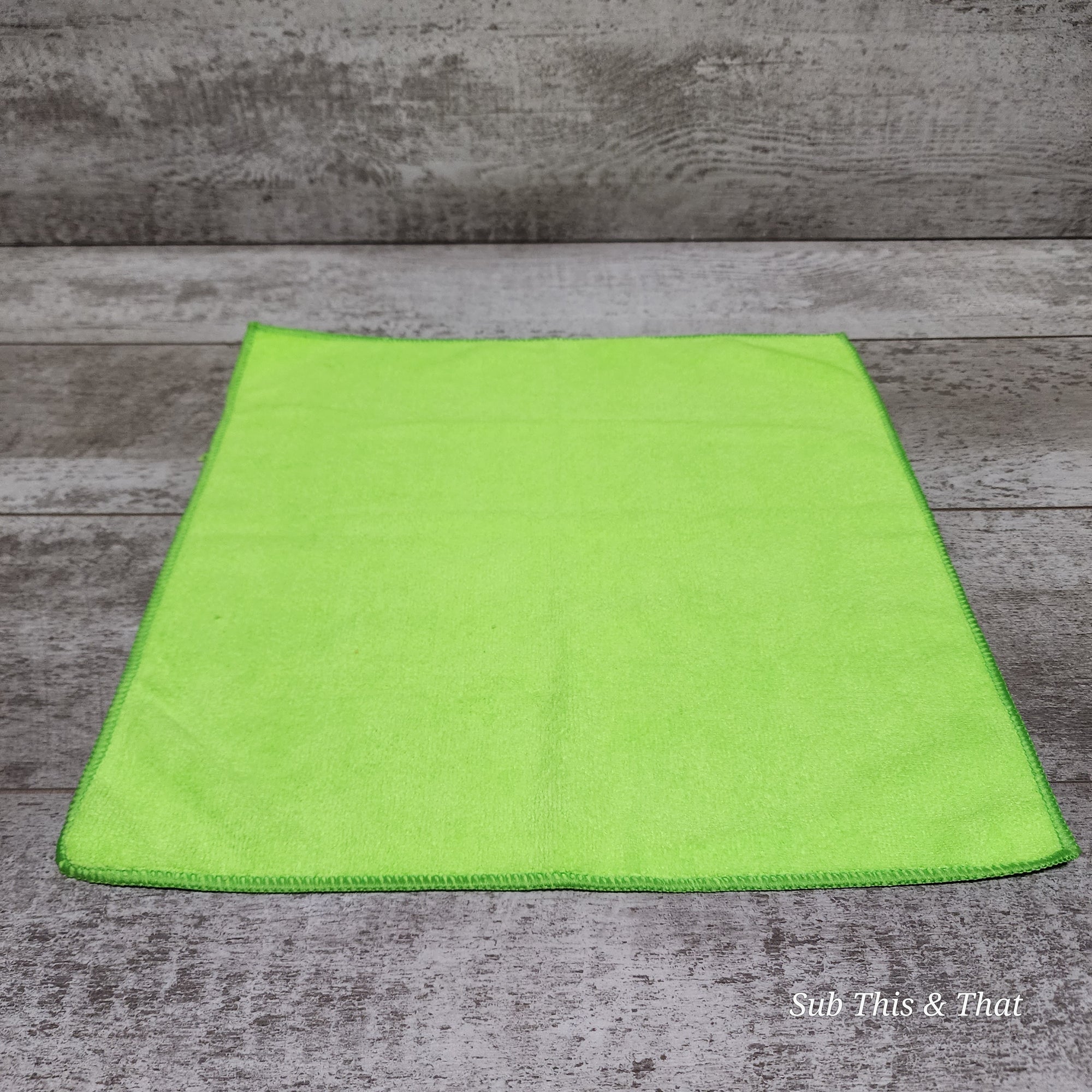 Microfiber 14x16 Colored Multi-purpose Towel