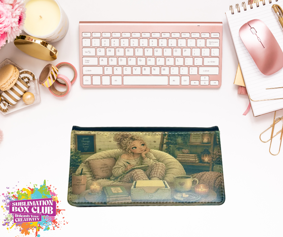 Post It Note PU Rectangle Sublimation Holder