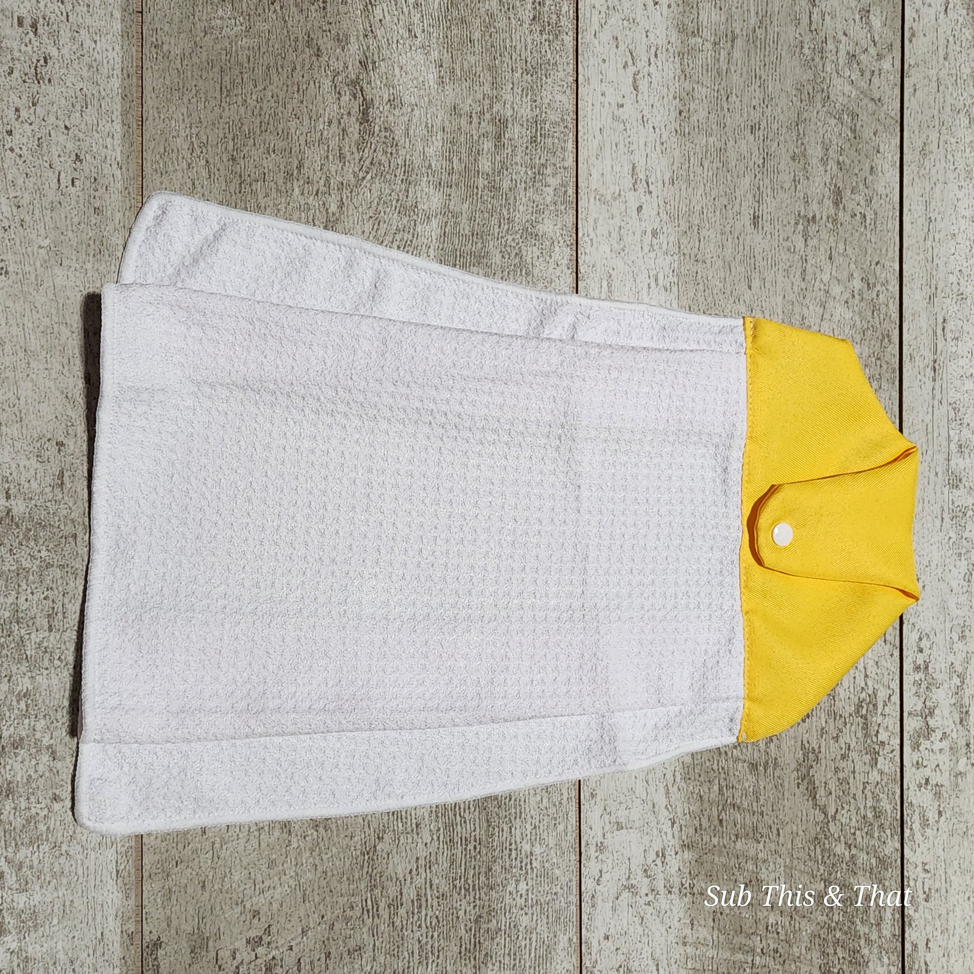 Sublimation Polyester Waffle Weave Snap Towel - 14" | Customizable Towel for Kitchen