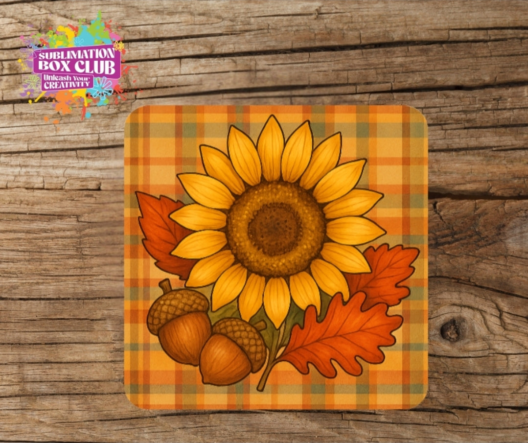 Sublimation Acrylic Coasters – 3.75" Circle & Square Blanks