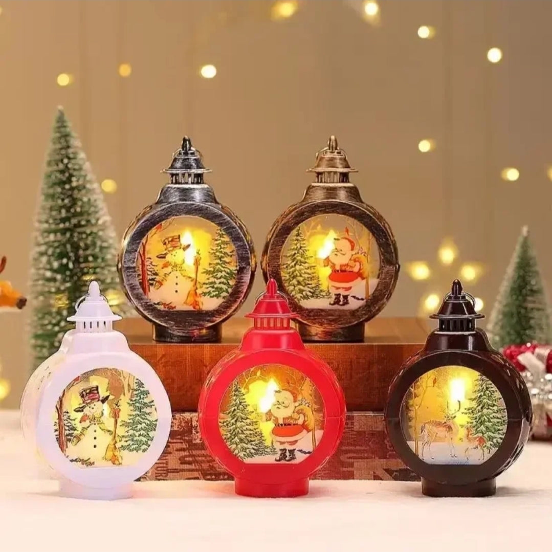 Sublimation Holiday Led Lantern – Printable Light-Up Decoration for Christmas or Home Décor