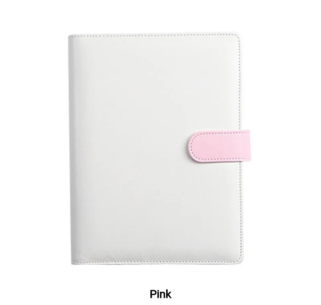 Sublimation PU Leather 6 Ring Binder