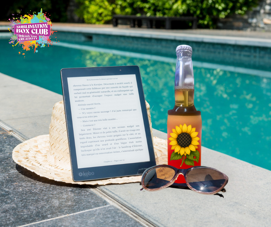 Sublimation Gradient Neoprene Skinny Drink Holder – Double-Sided, Fits 12oz Cans & Bottles