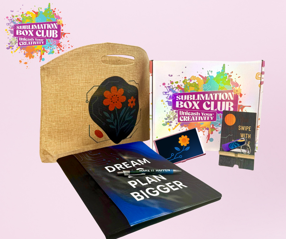 Sublimation Notebook Portfolio – Letter Size, Fabric, with Pad &amp; Storage Pockets