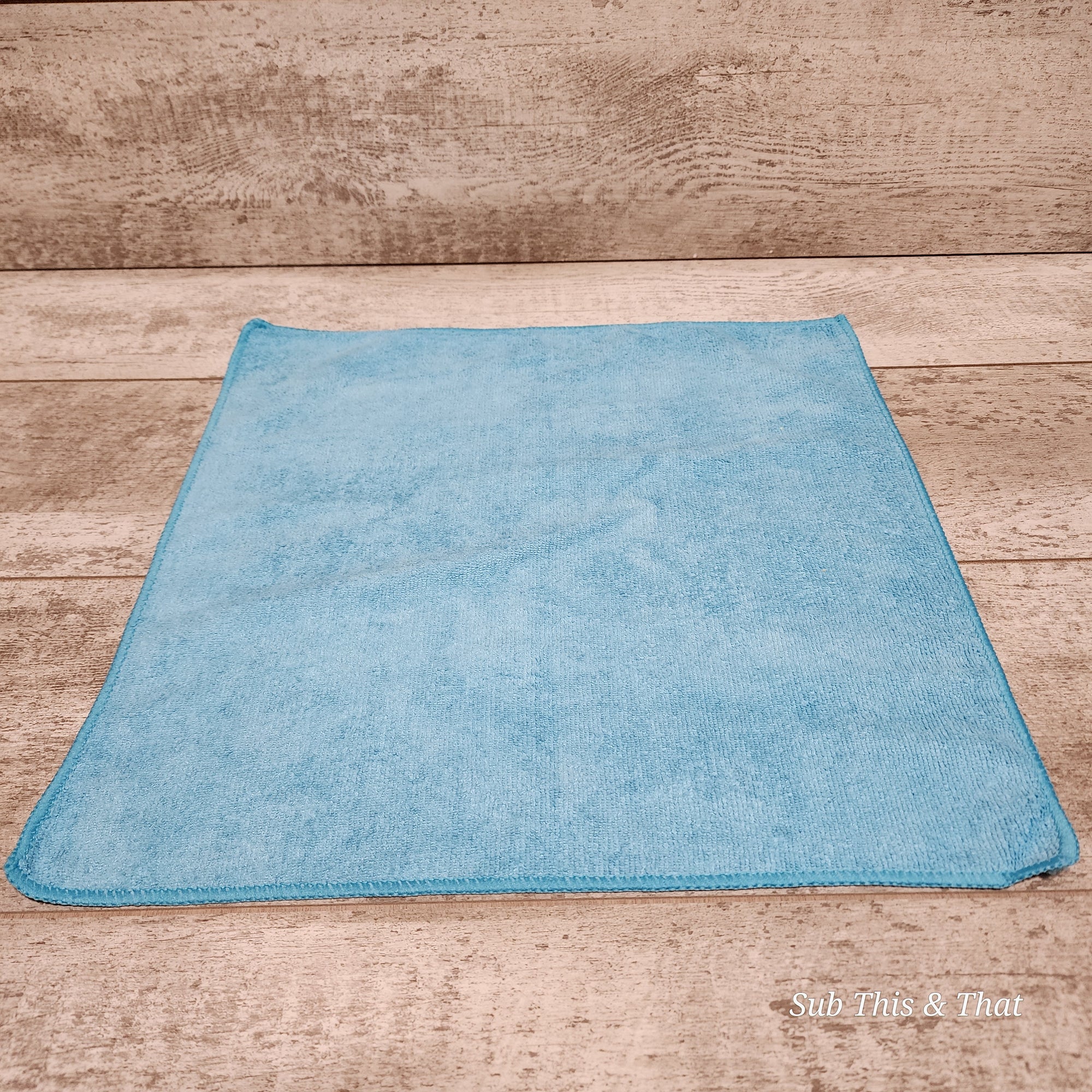 Microfiber 14x16 Colored Multi-purpose Towel