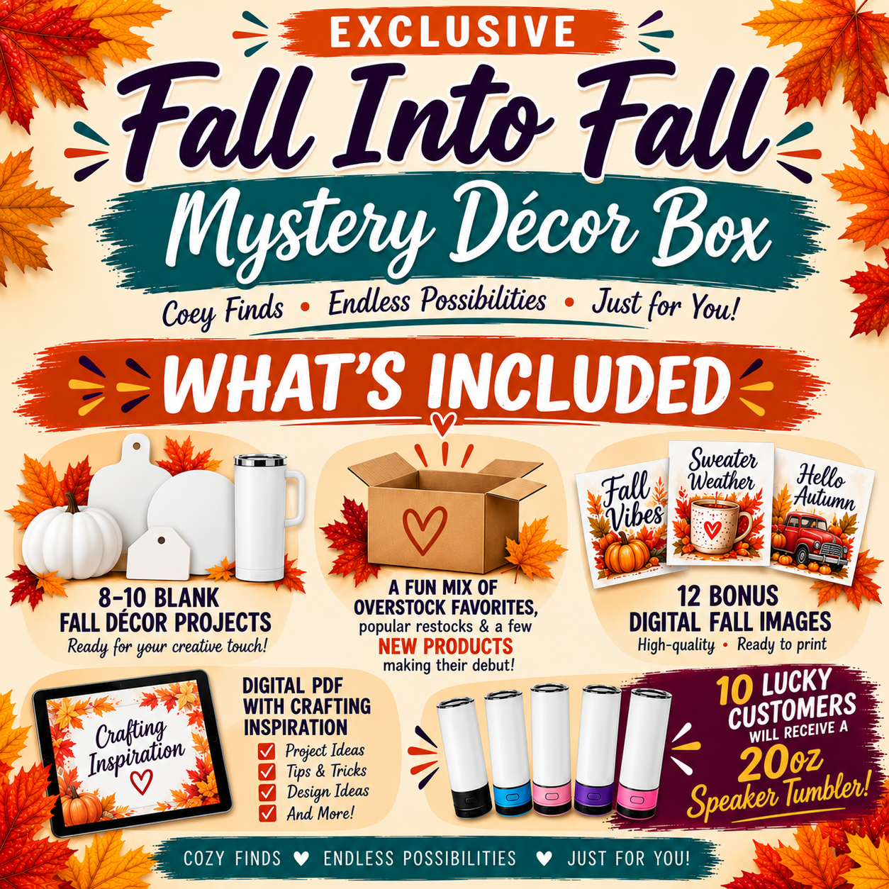FALL INTO FALL — Mystery Décor Box