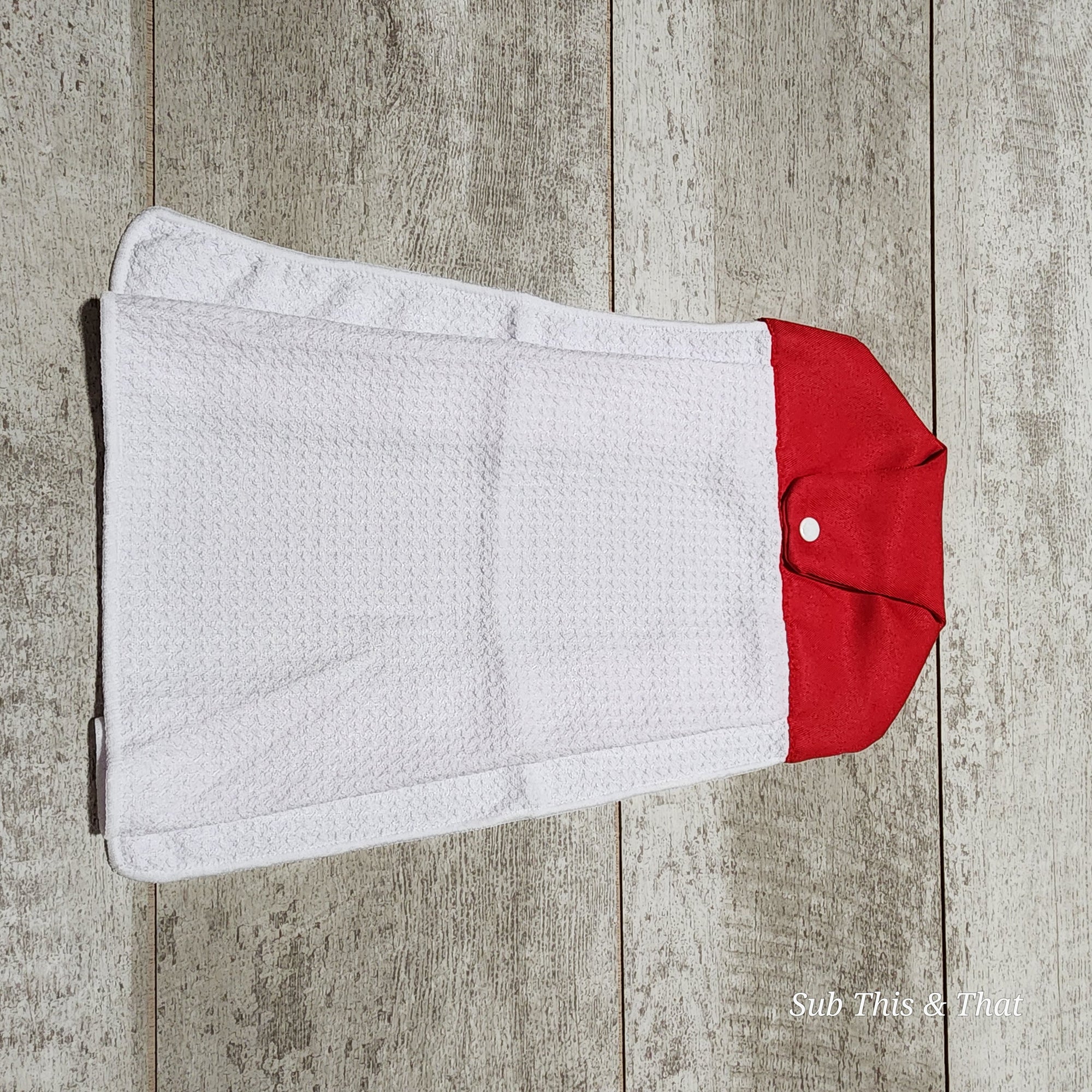 Sublimation Polyester Waffle Weave Snap Towel - 14" | Customizable Towel for Kitchen