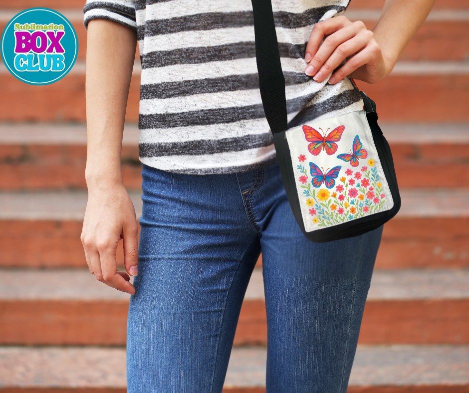 Sublimation Shoulder Bag with Adjustable Strap